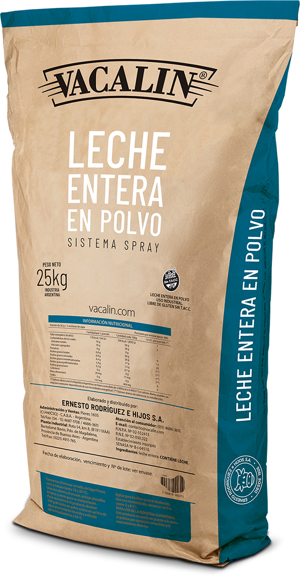 Producto - Leche Entera en Polvo x 25kg