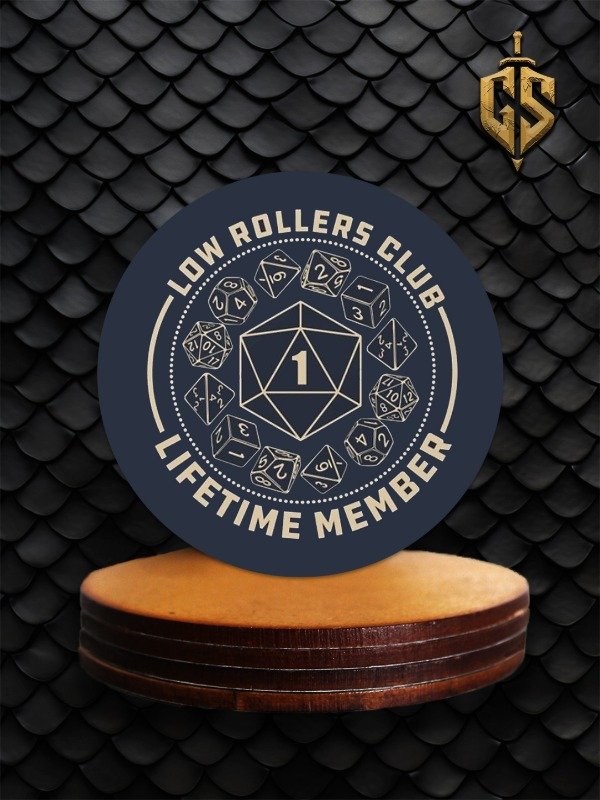 Producto - Posavasos Low Rollers Club