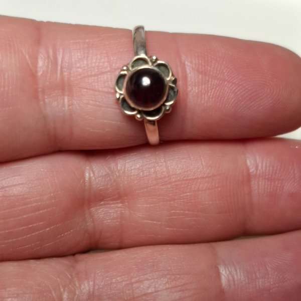 Producto - De plata granate n18