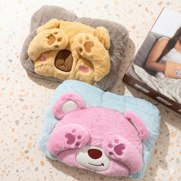 Producto - BOLSA PARA AGUA CLIENTE ELECT. C/PELUCHE OSITO