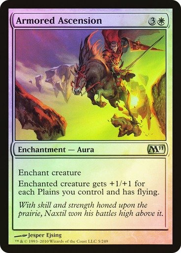 Producto - Armored Ascension Foil  Magic 2011