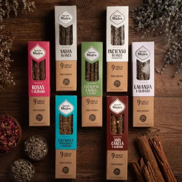 Producto - Sahumerios Hierbas y Flores Sagrada Madre