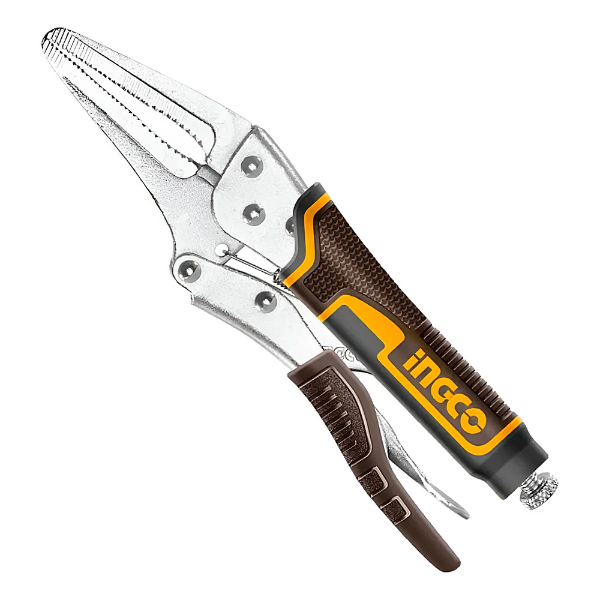 Producto - Pinza De Presión Punta Larga 9'' - INGCO - HLNP0209