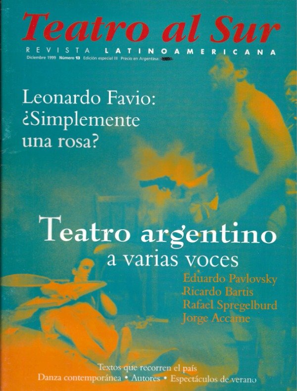 Producto - Revista Teatro al Sur 13