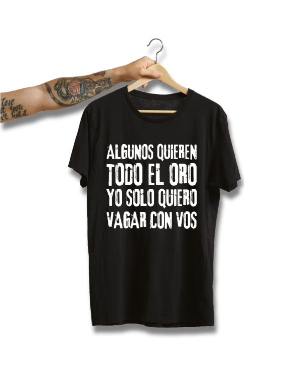 Producto - REMERA YO SOLO QUIERO VAGAR + PILUSO DE REGALO