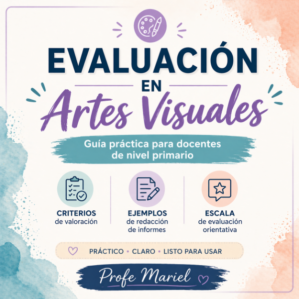 Producto - Evaluación en Artes Visuales. (Ejemplos de redacción de informes).