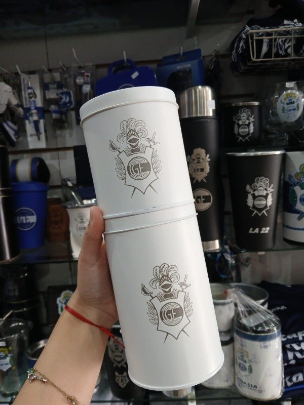 Producto - Set de yerbera y azucarera blanco GELP