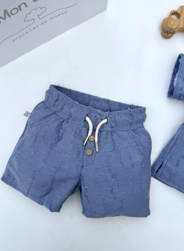 Producto - Bermuda Roken Azulino Bebe