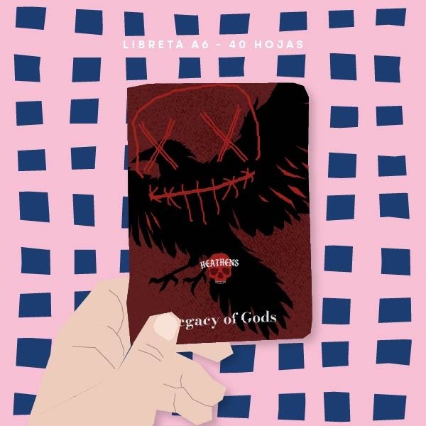 Producto - Libreta A6 - God of Malice