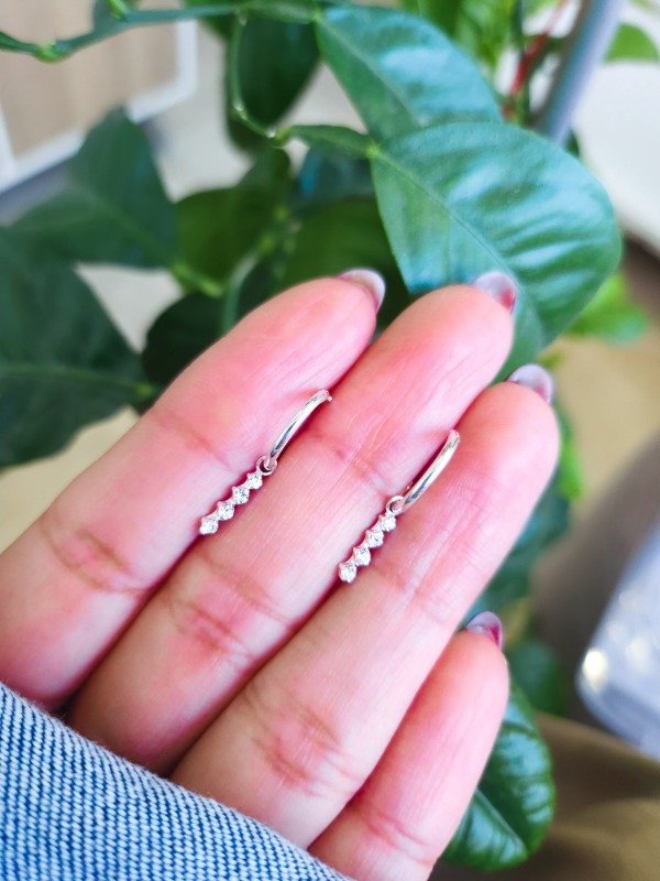 Producto - Argollas dije palito cubic PL