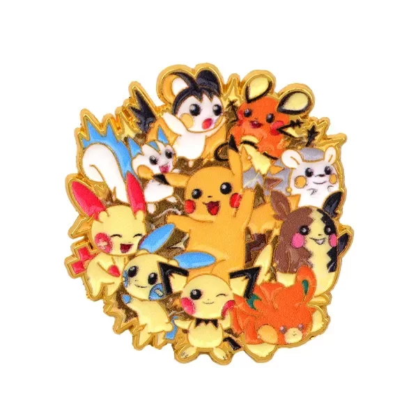 Producto - Pin Pokémon - Pikachu Set Amarillo
