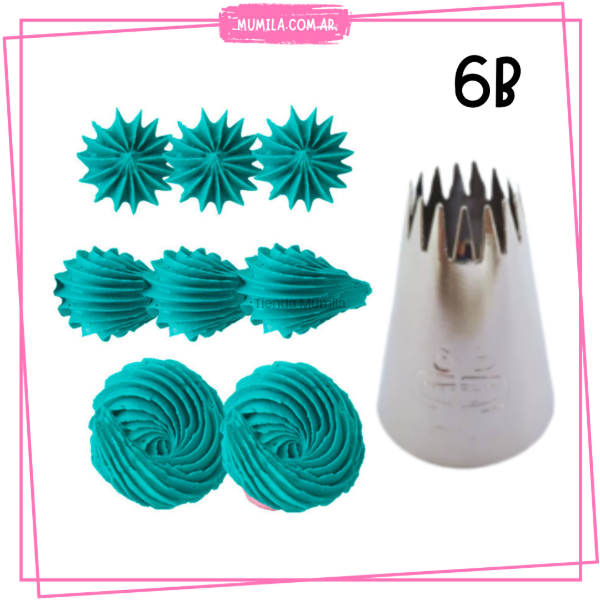 Producto - Pico Grande 6B Rizado Recto PARPEN