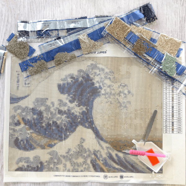 Producto - Diamond Painting - LA GRAN OLA