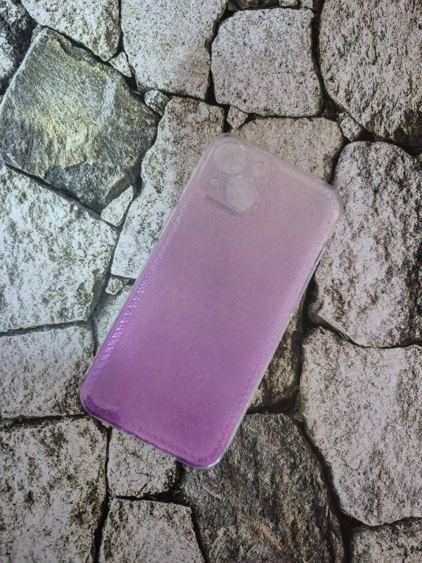 Producto - Funda tpu degradé Iphone 13 violeta