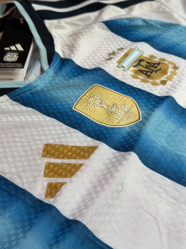 Producto - Camiseta Titular Selección Argentina (Versión Jugador, calidad tailandesa)