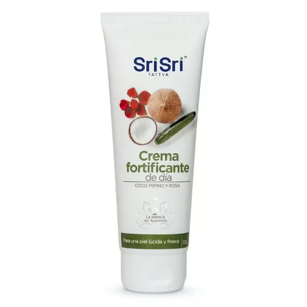 Producto - Crema Facial Rejuve Noche Pepino Aloe Limón Veg Sin Tacc Sri Sri Tattva 100ml