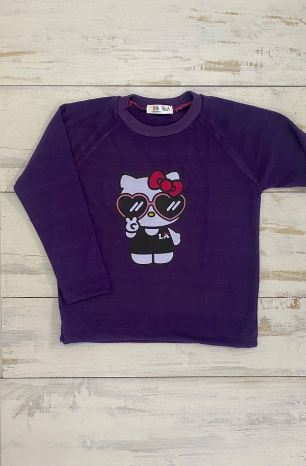 Producto - Remera kitty (violeta)