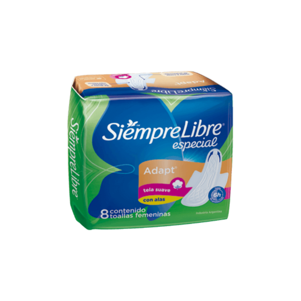Producto - Toallas Femeninas Siempre Libre Especial Ultrafina x 8 uni
