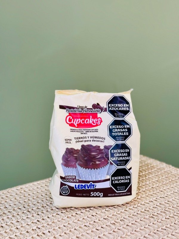 Producto - Premezcla Ledevit Cupcake Chocolate