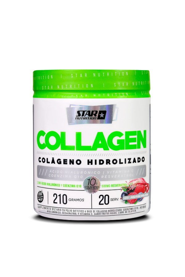 Producto - Collagen Colageno Hidrolizado 210 Grs Frutos Rojos Star