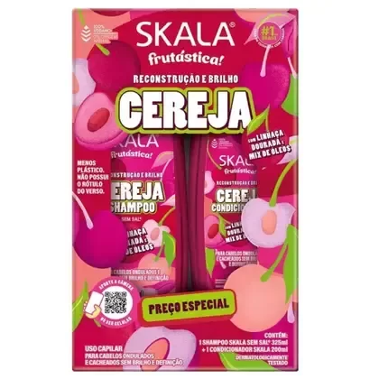 Producto - Kit Shampoo y Acondicionador Skala Cereja