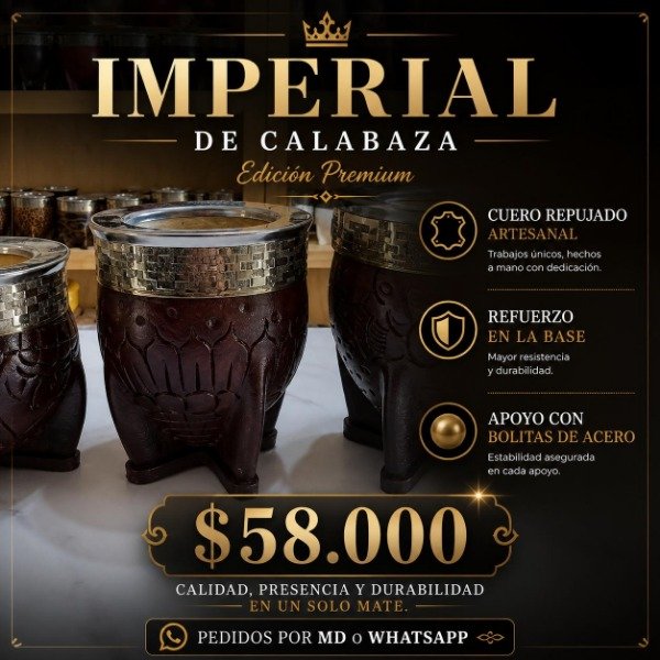Producto - mate Imperial de Calabaza Edicio Premium