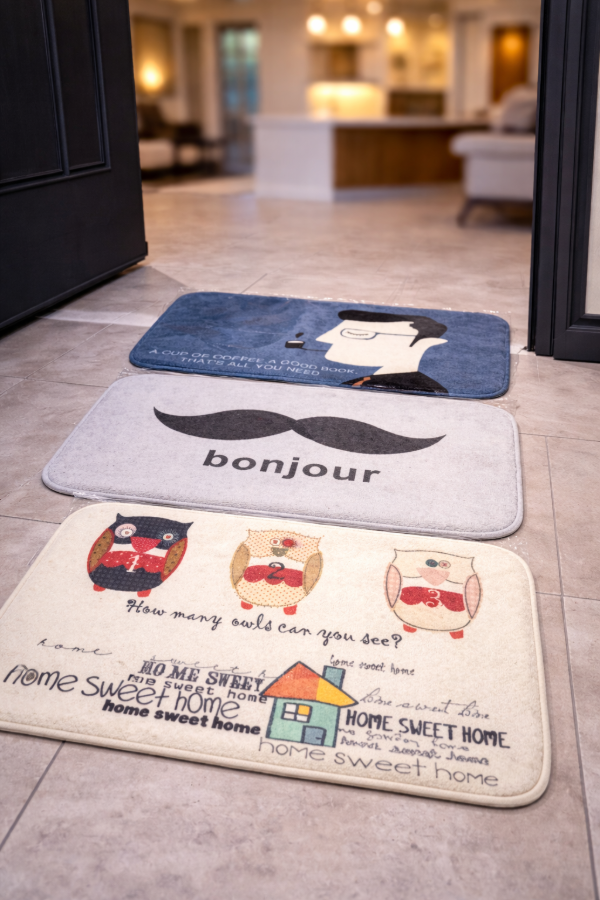 Producto - Alfombra con diseño y antideslizante