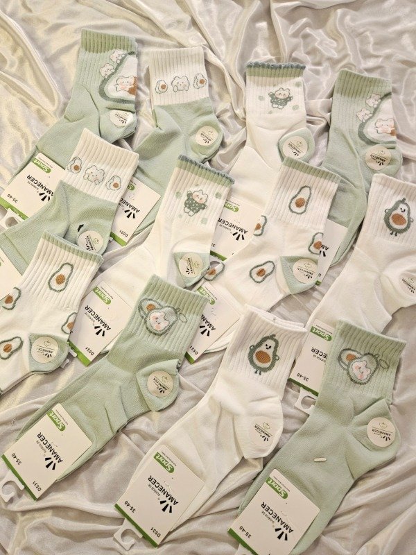 Producto - MEDIAS ALTAS AMANECER DOCENA PALTA (A72 B)