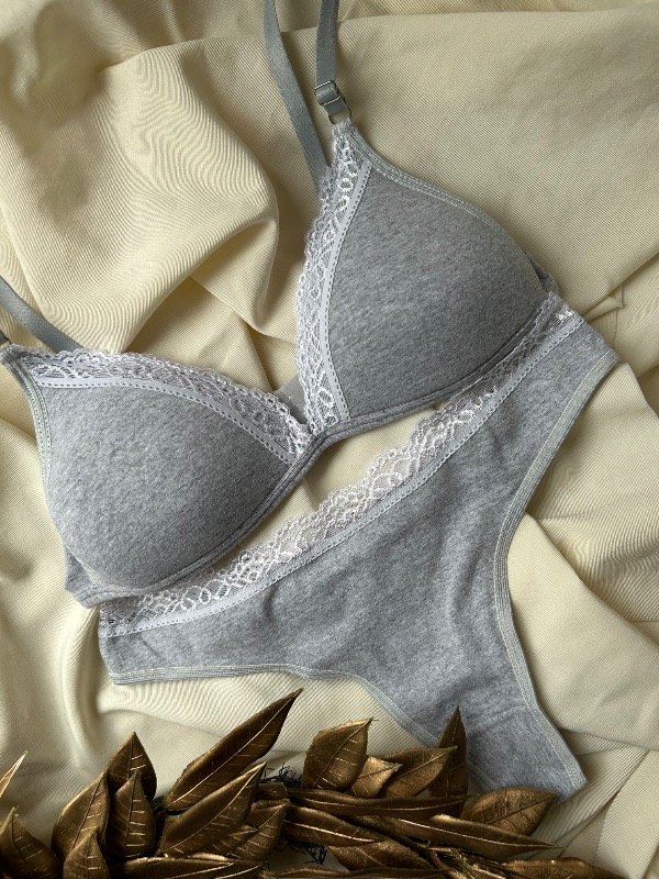 Producto - Conjunto Picot Gris