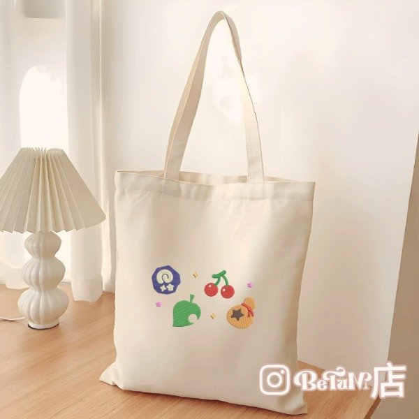 Producto - Tote Bag "Animal Crossing" (Bordadas)