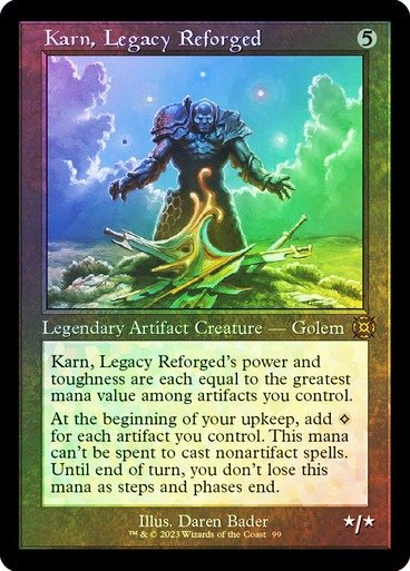 Producto - Karn, Legacy Reforged (Retro Frame Foil)