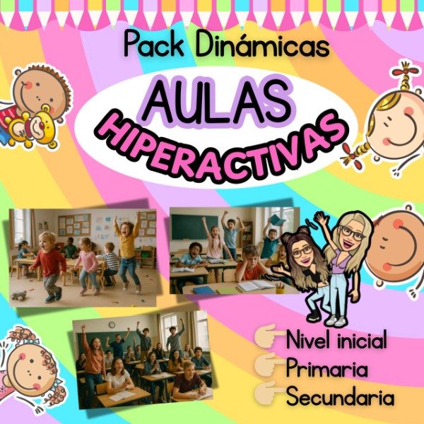 Producto - PACK DINÁMICAS. AULAS HIPERACTIVAS. TODOS LOS NIVELES