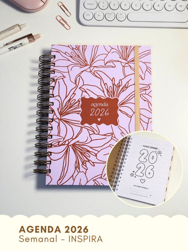 Producto - Agenda 2026 - Semanal - Inspira