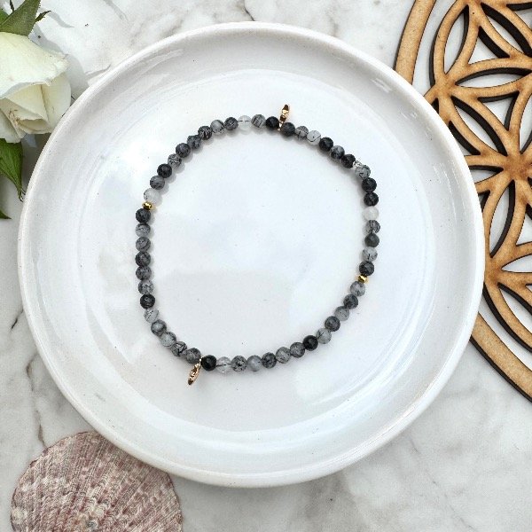 Producto - Pulsera elástica Cuarzo Turmalinado