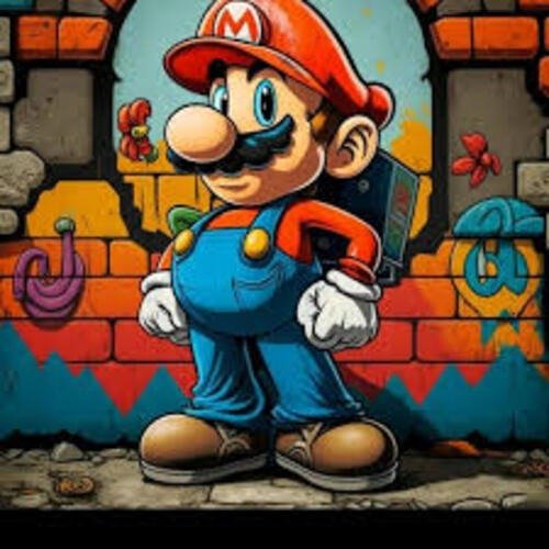 Producto - DIAMOND PAINTING 30X30 MARIO BROS