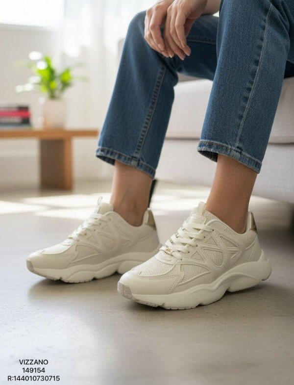 Producto - Zapas vizzano sneaker marfil