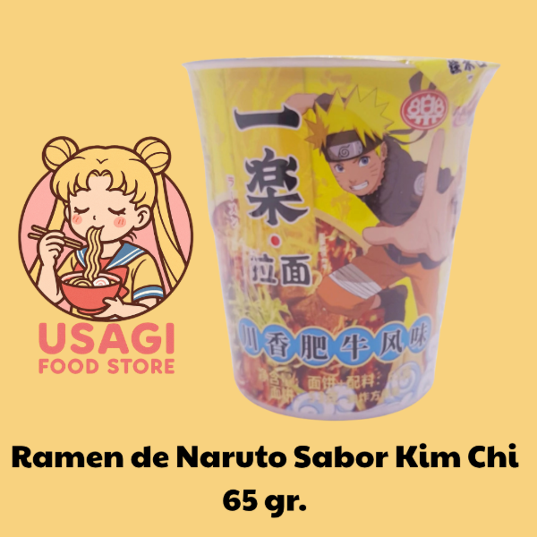 Producto - Ramen de Naruto Sabor Kim Chi 65 gr.