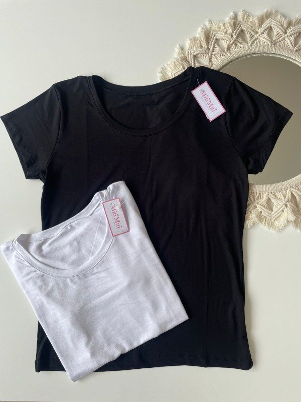 Producto - Remera Modal Escote REDONDO - COD 3802