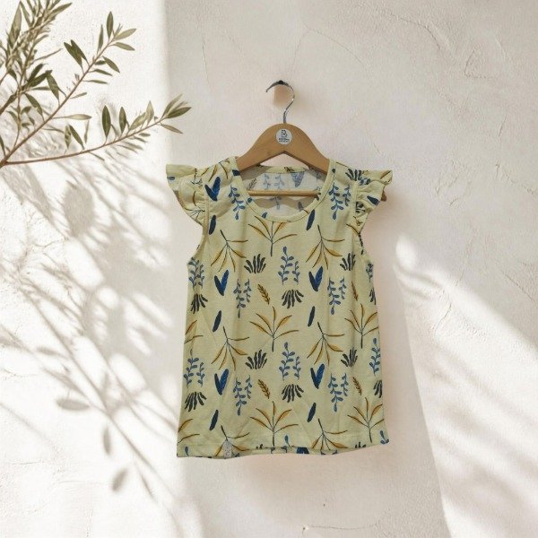 Producto - Remera de Algodón Estampa Botánica