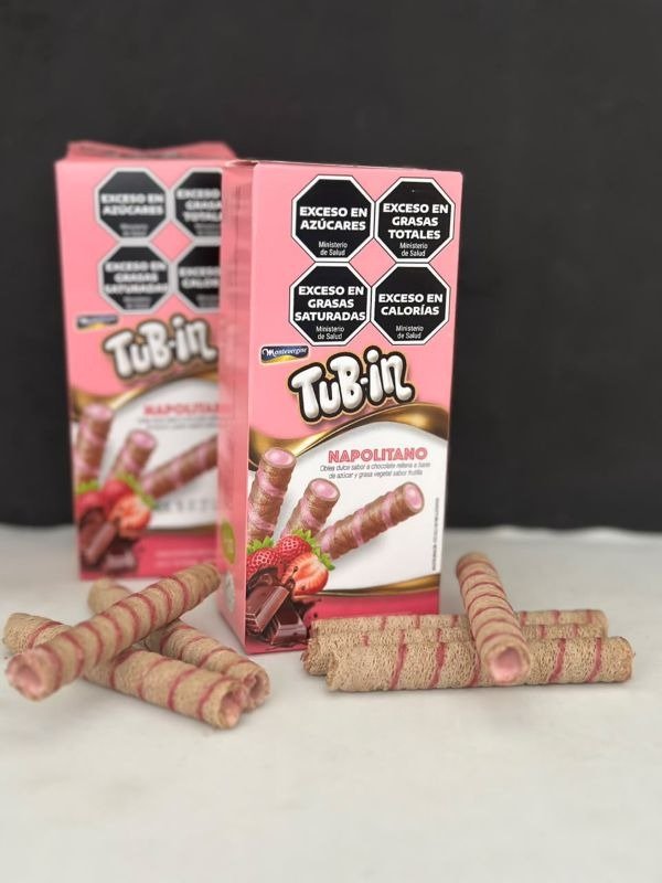Producto - Cubanitos Tubin Napolitano 48gr.