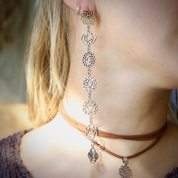 Producto - Aros Chackras Plata