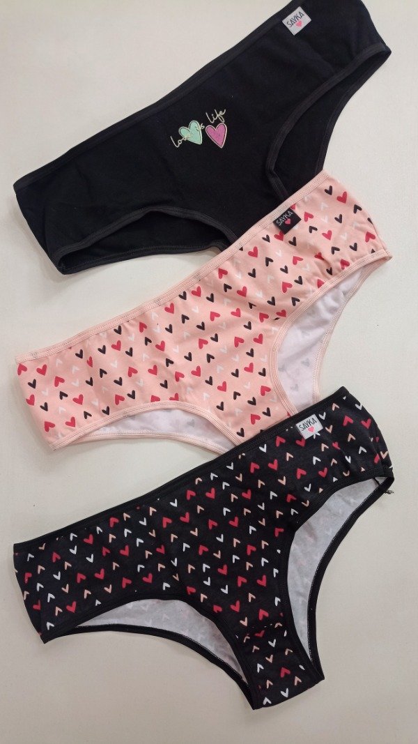 Producto - PACK X3 CULOTTE CLASICO ALGODÓN