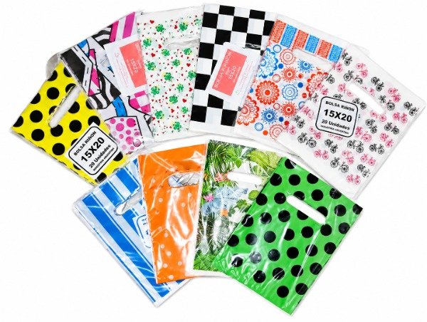 Producto - BOLSA RIÑÓN 15 X 20 X 50U. IMPRESA