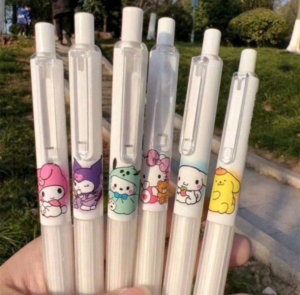 Producto - Set de 6 lapiceras de gel 0,5
