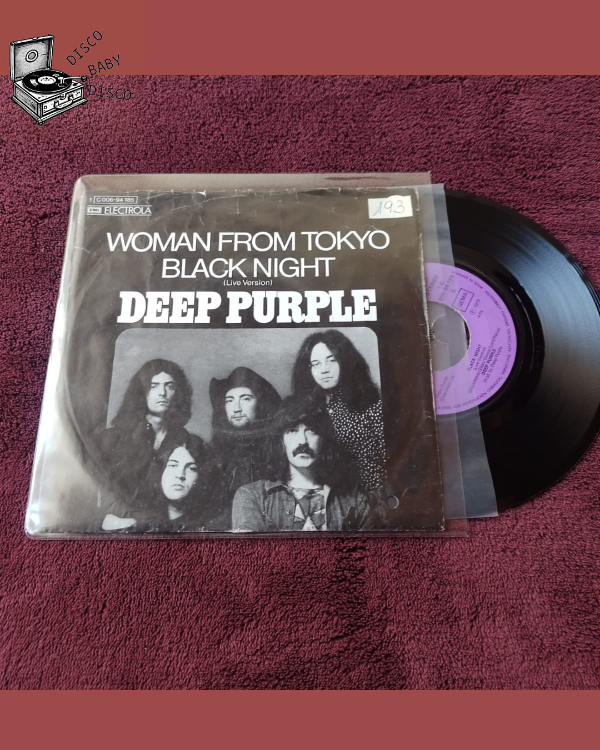 Producto - Deep Purple - Woman From Tokyo / Black Night (Live Version) single 7"