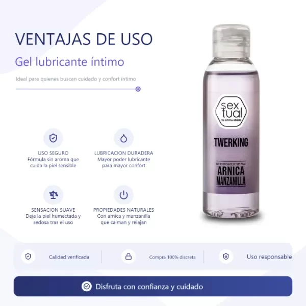 Producto - Gel Lubricante Intimo Arnica Y Manzanilla 80Ml - 1