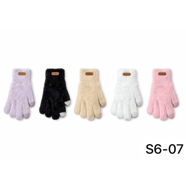 Producto - Guantes Adulto Peluche S6-07 X12 Paquete cerrado