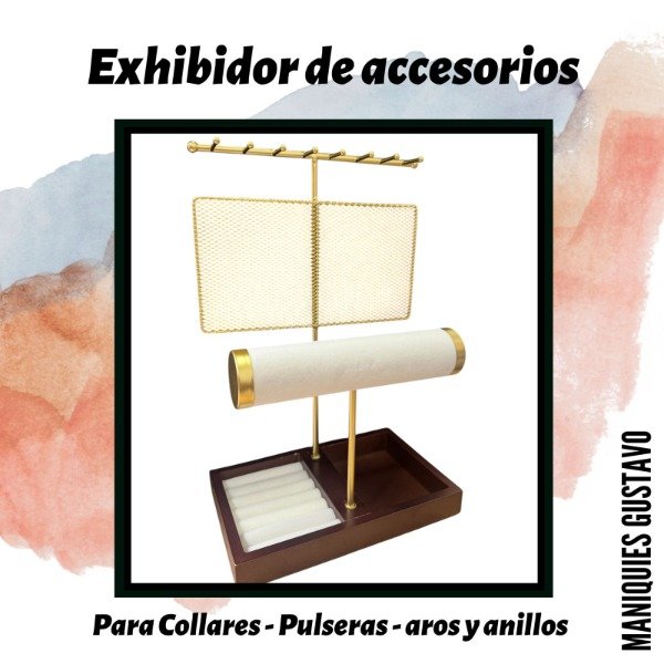 Producto - Exhibidor para aros, collares, anillos y aritos