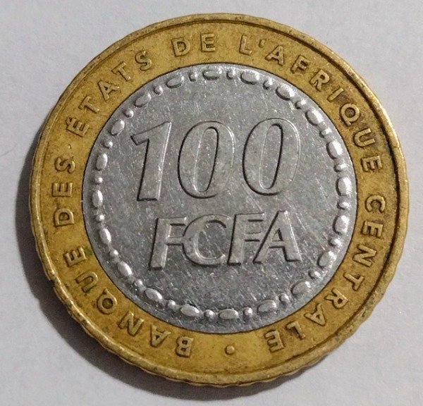 Producto - Africa Central 100 francos 2006