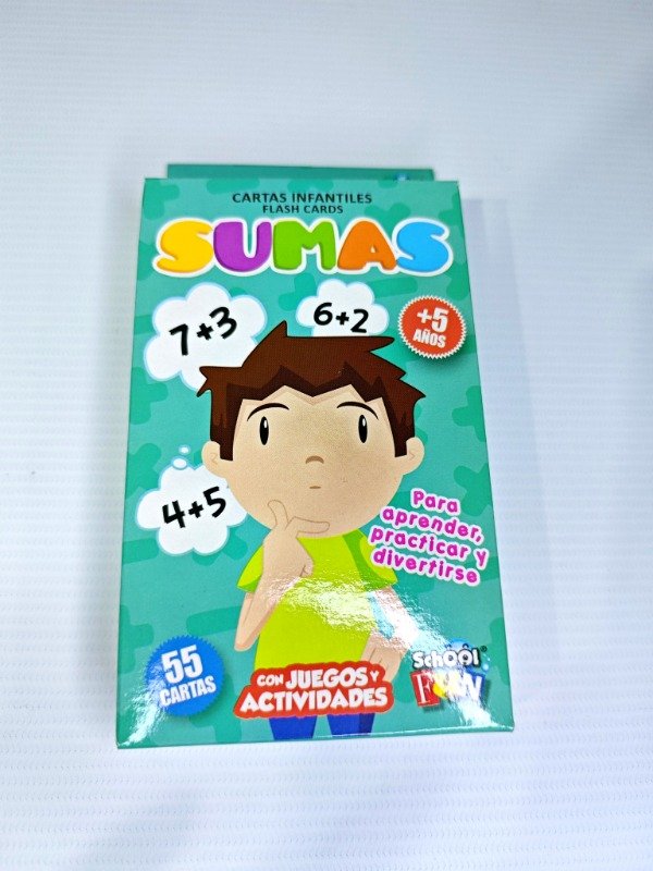 Producto - SUMAS - NAIPES DIDÁCTICOS